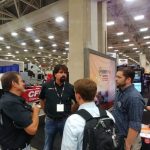 Bill and HWYPRO team at the "Gats Trucking Show“ in Dallas Texas