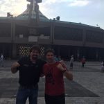 Bill and his friend Eduardo Verastegui in Mexico City