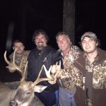 Matt, Bill, Dwayne and William Snyder after a successful hunt in Olla, LA.